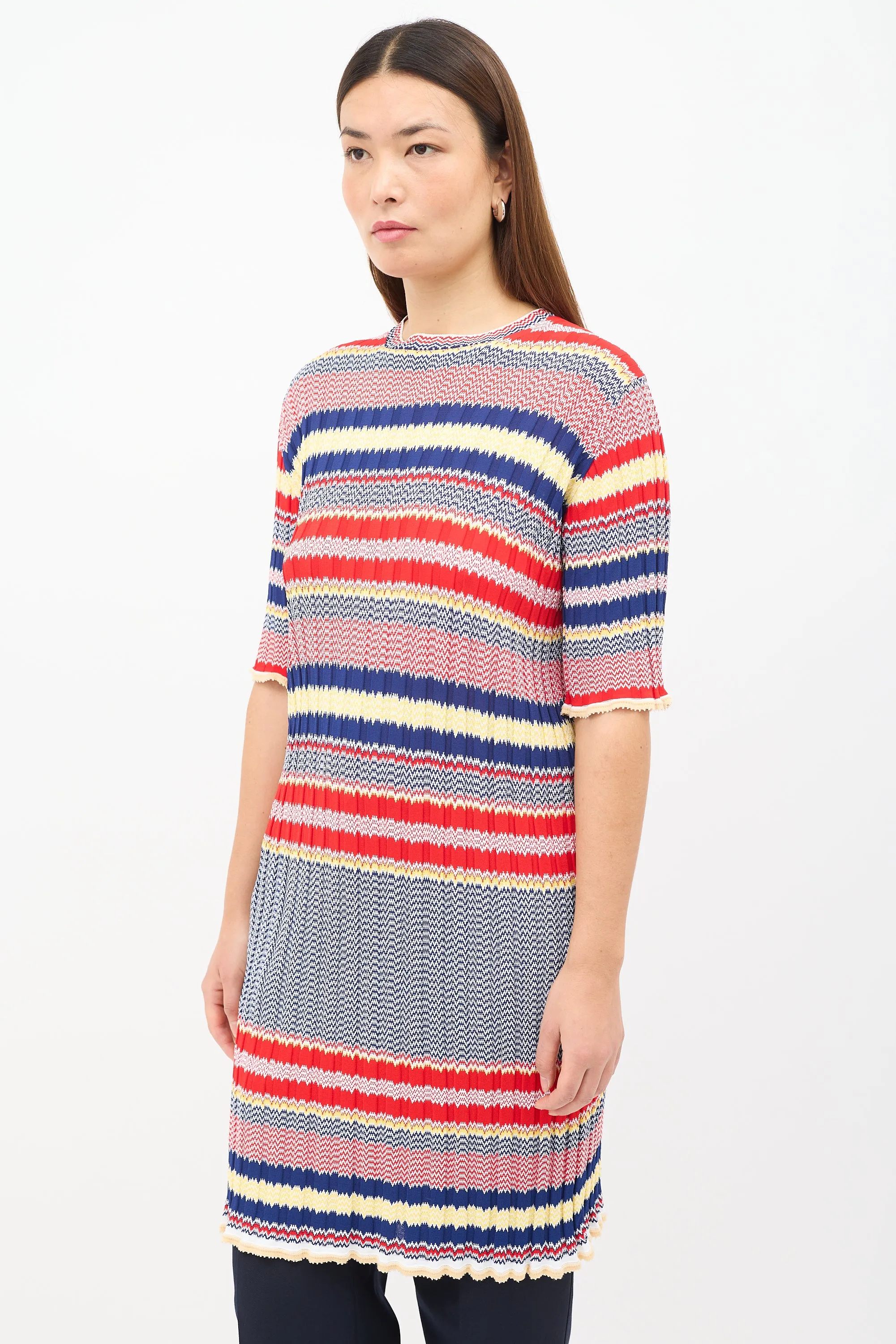 2015 Chevron Knit Dress