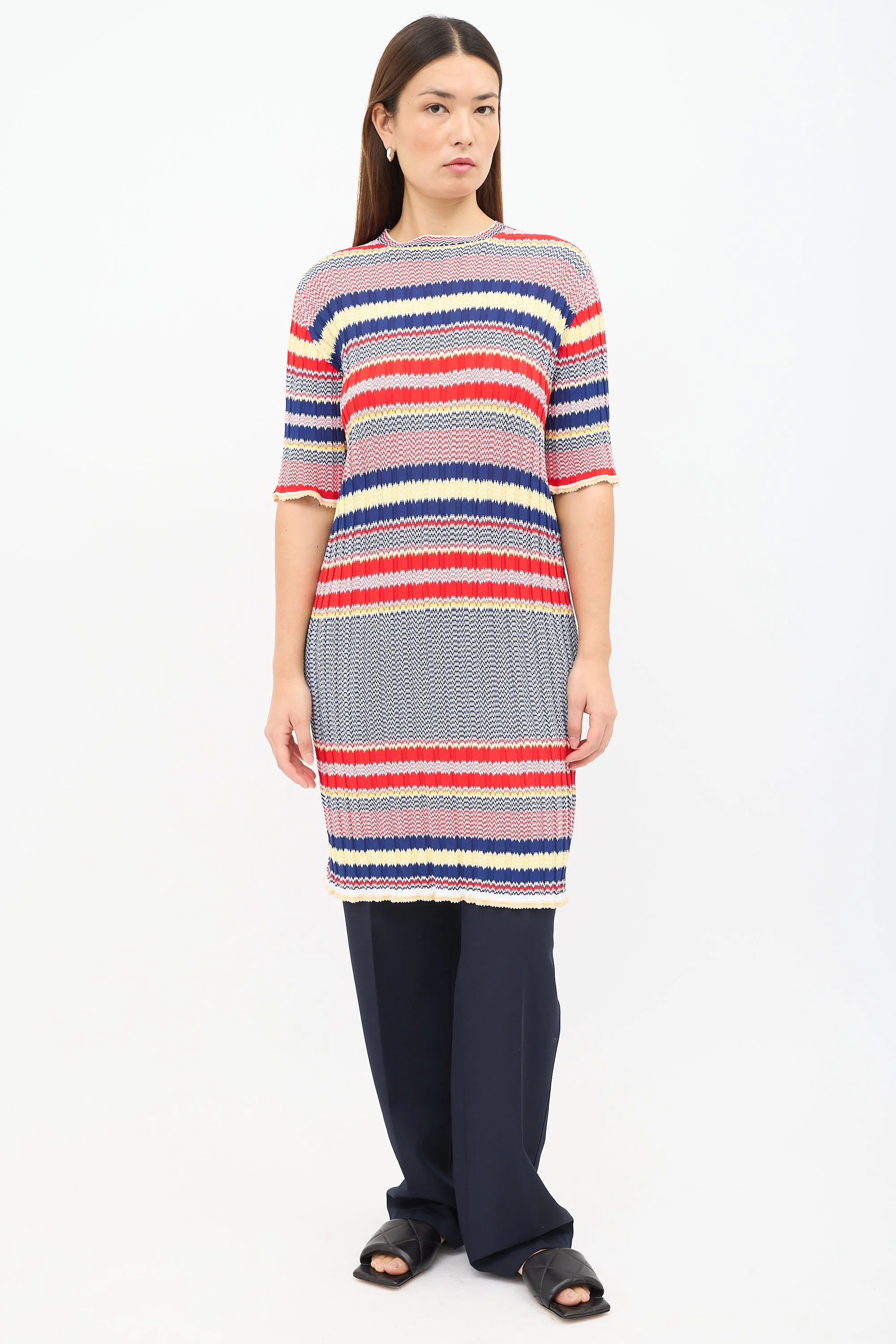 2015 Chevron Knit Dress