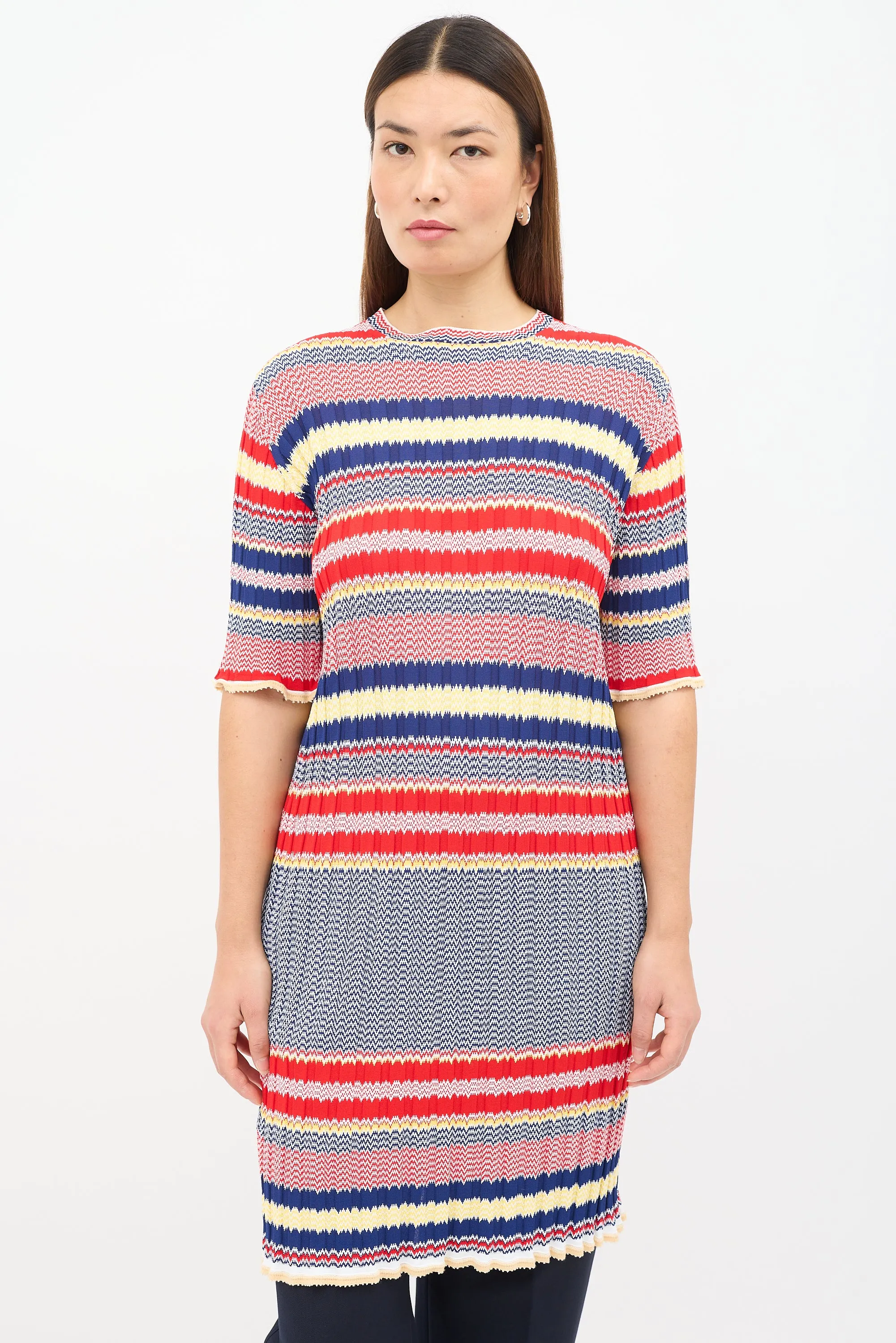 2015 Chevron Knit Dress