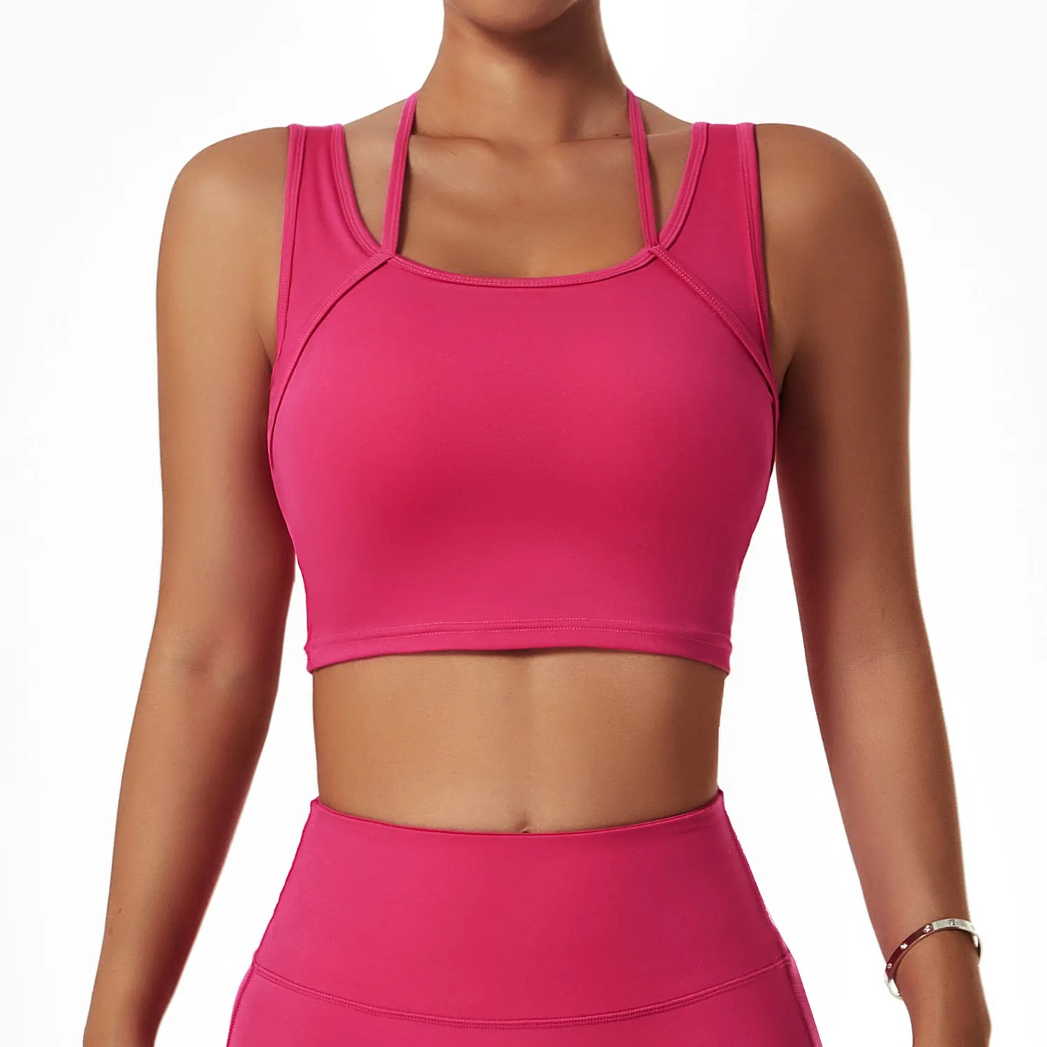 2025 4pcs Leggings Sets For Women Best Price Workout Sets Quick Dry Sportswear Athleisure Wear Sets Women