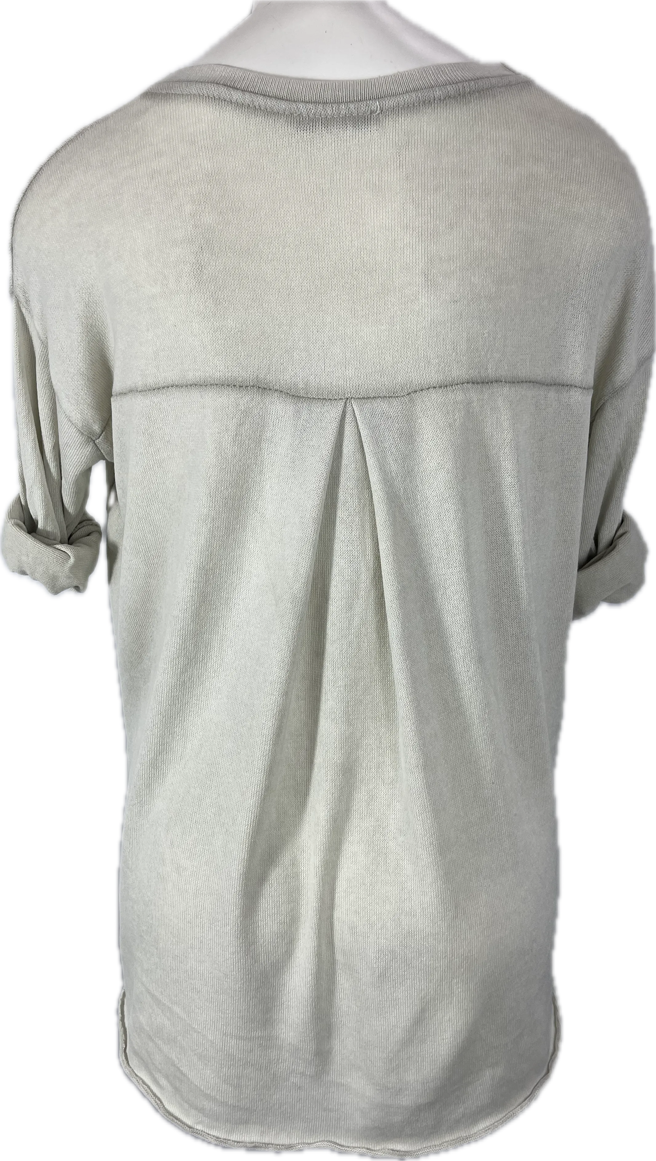 3/4 Sleeve High Low Cotton Top