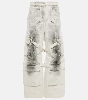Acne Studios Wide Leg Jeans, Black