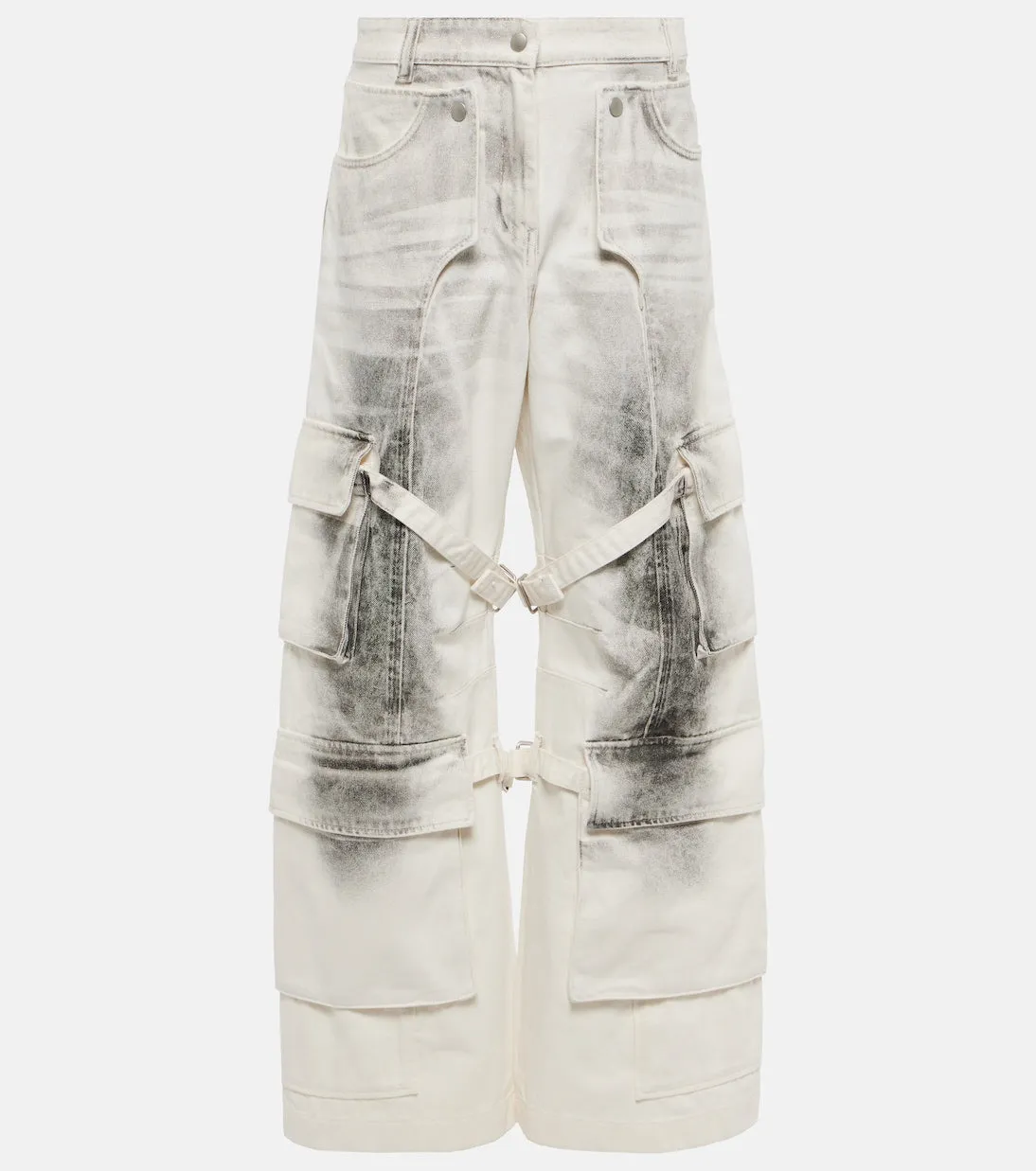 Acne Studios Wide Leg Jeans, Black