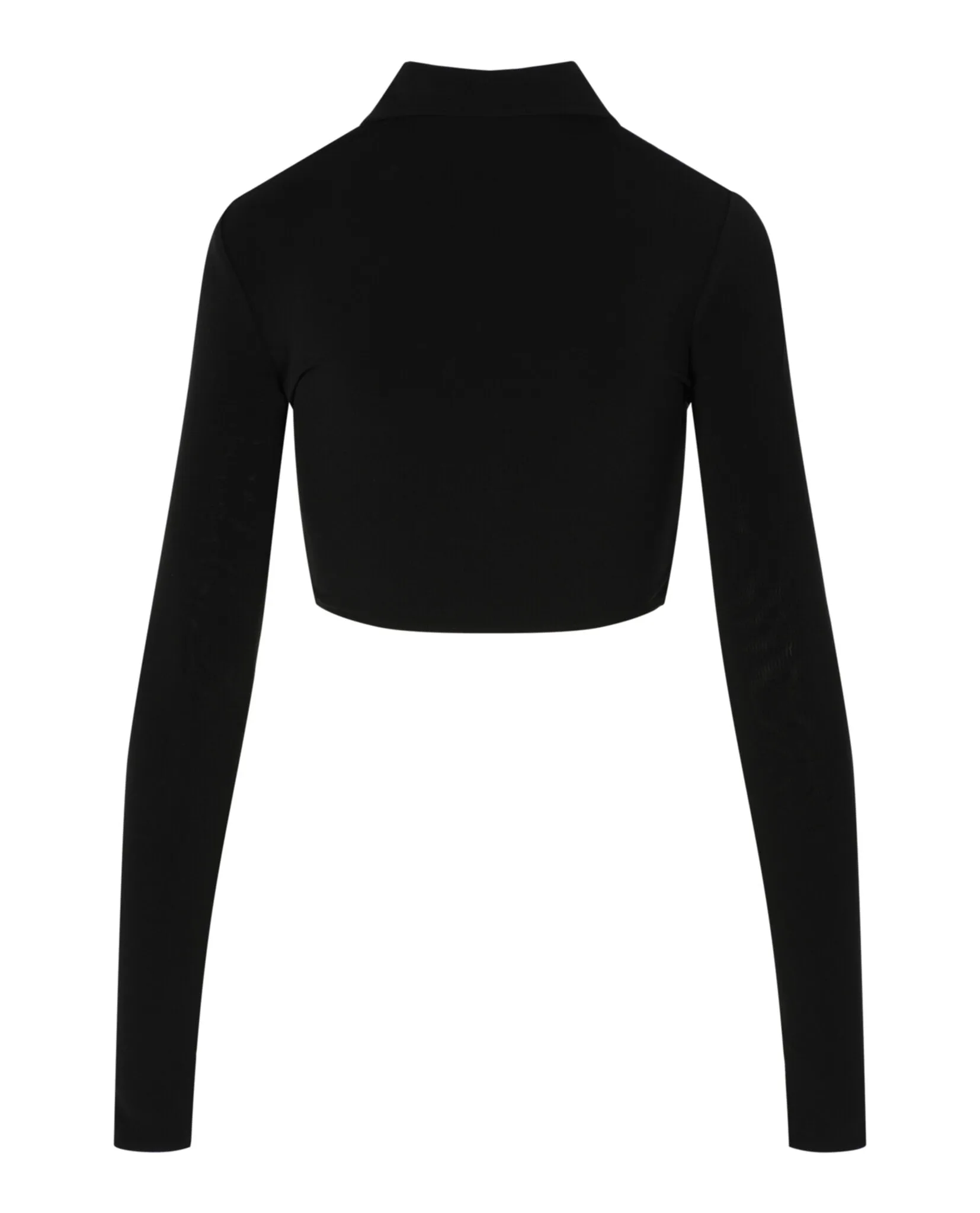 AMBUSH Womens Zip Up Cropped Top