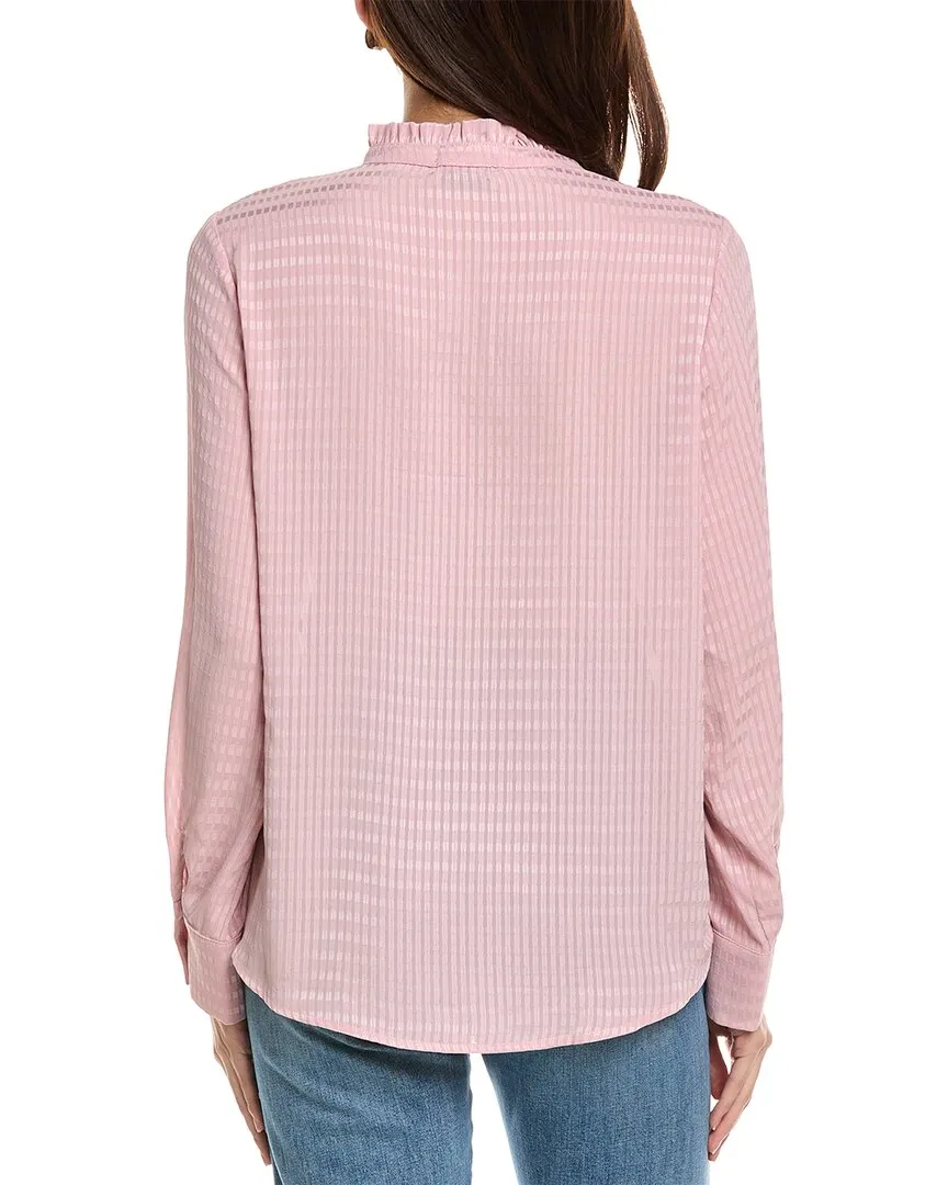 Anna Kay Armanc Cashmere-Blend Blouse