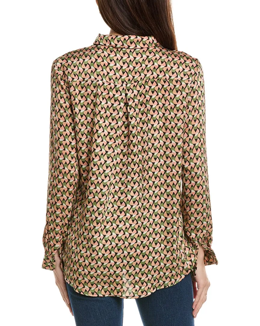 Anna Kay Corine Cashmere-Blend Blouse