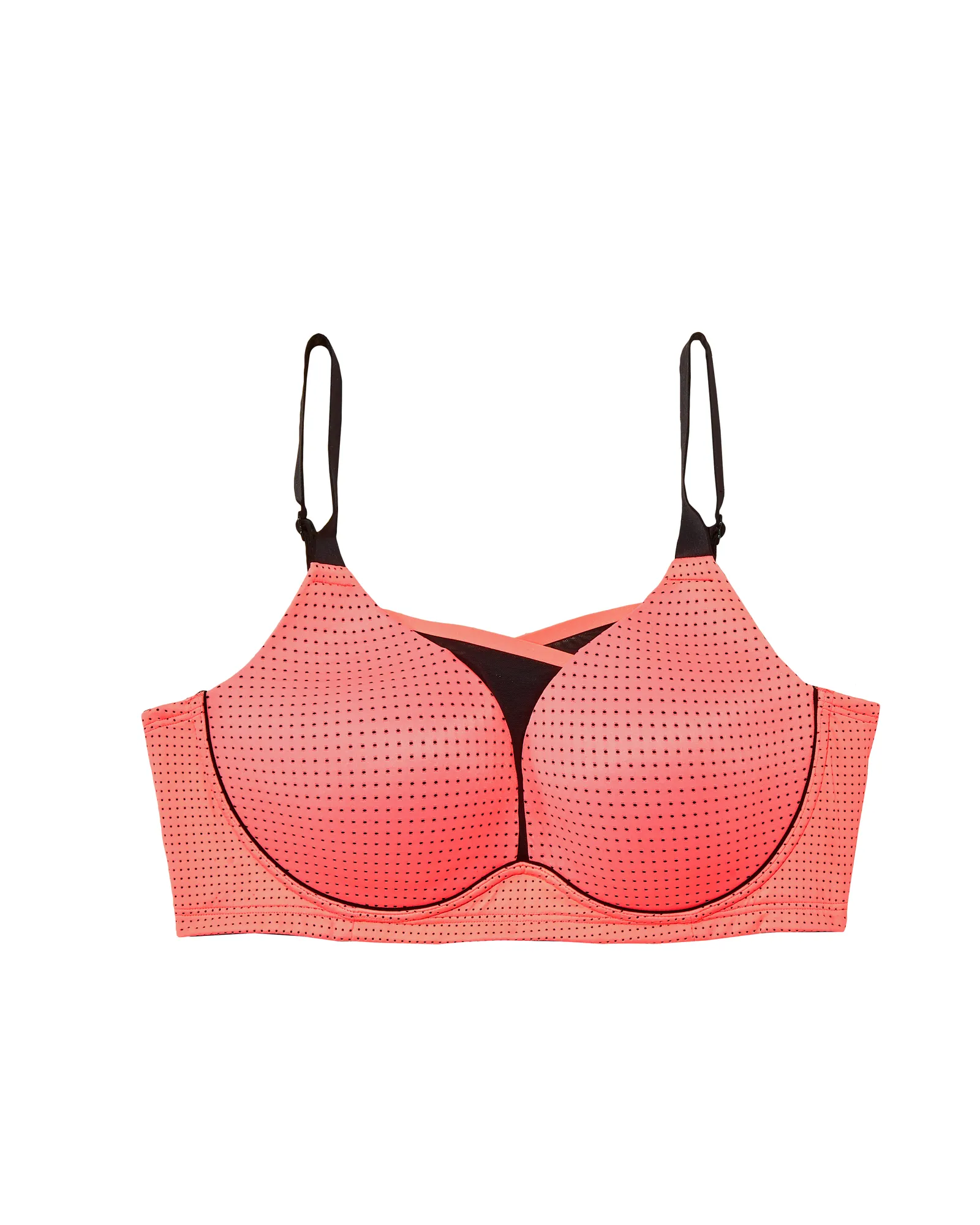 Aral Cooling Sports Bra | Coral