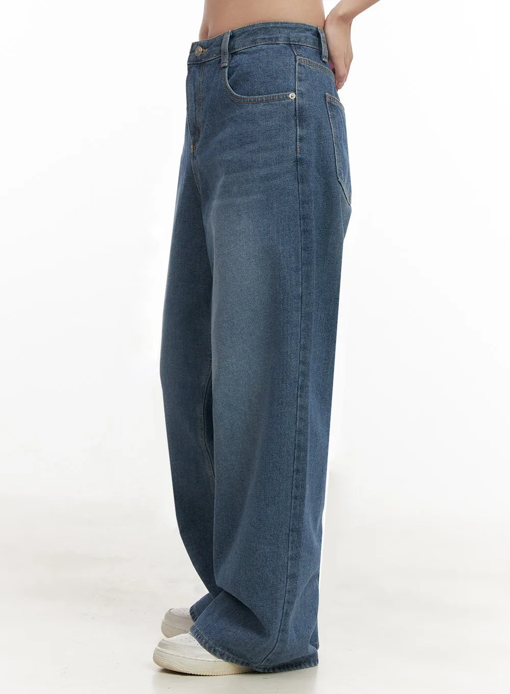 Destiny Wide-Leg Jeans IJ510