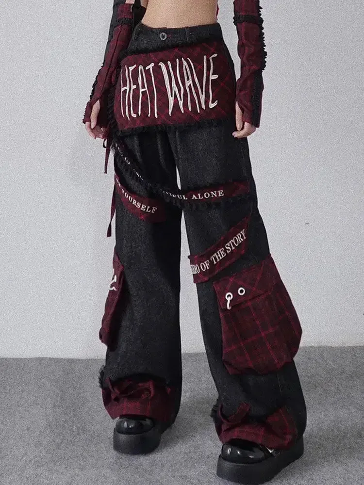 Gothic Jea mit Patchwork "heat wave"