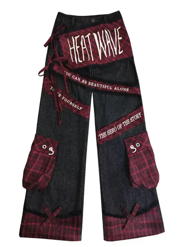 Gothic Jea mit Patchwork "heat wave"
