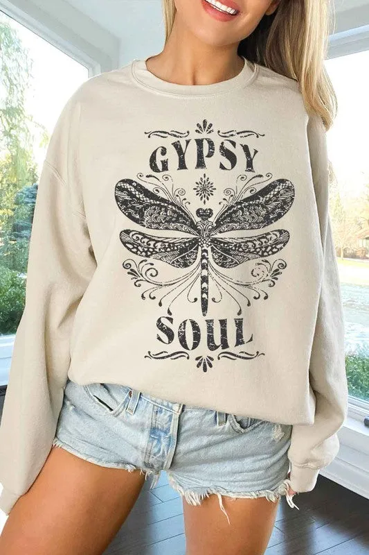 GYPSY SOUL OVERSIZED SWEATSHIRT