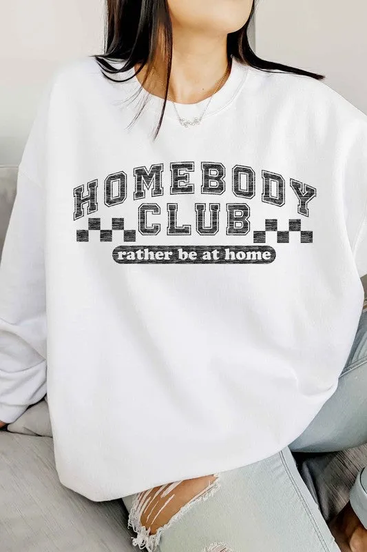 HOMEBODY CLUB OVERSIZED SWEATSHIRT