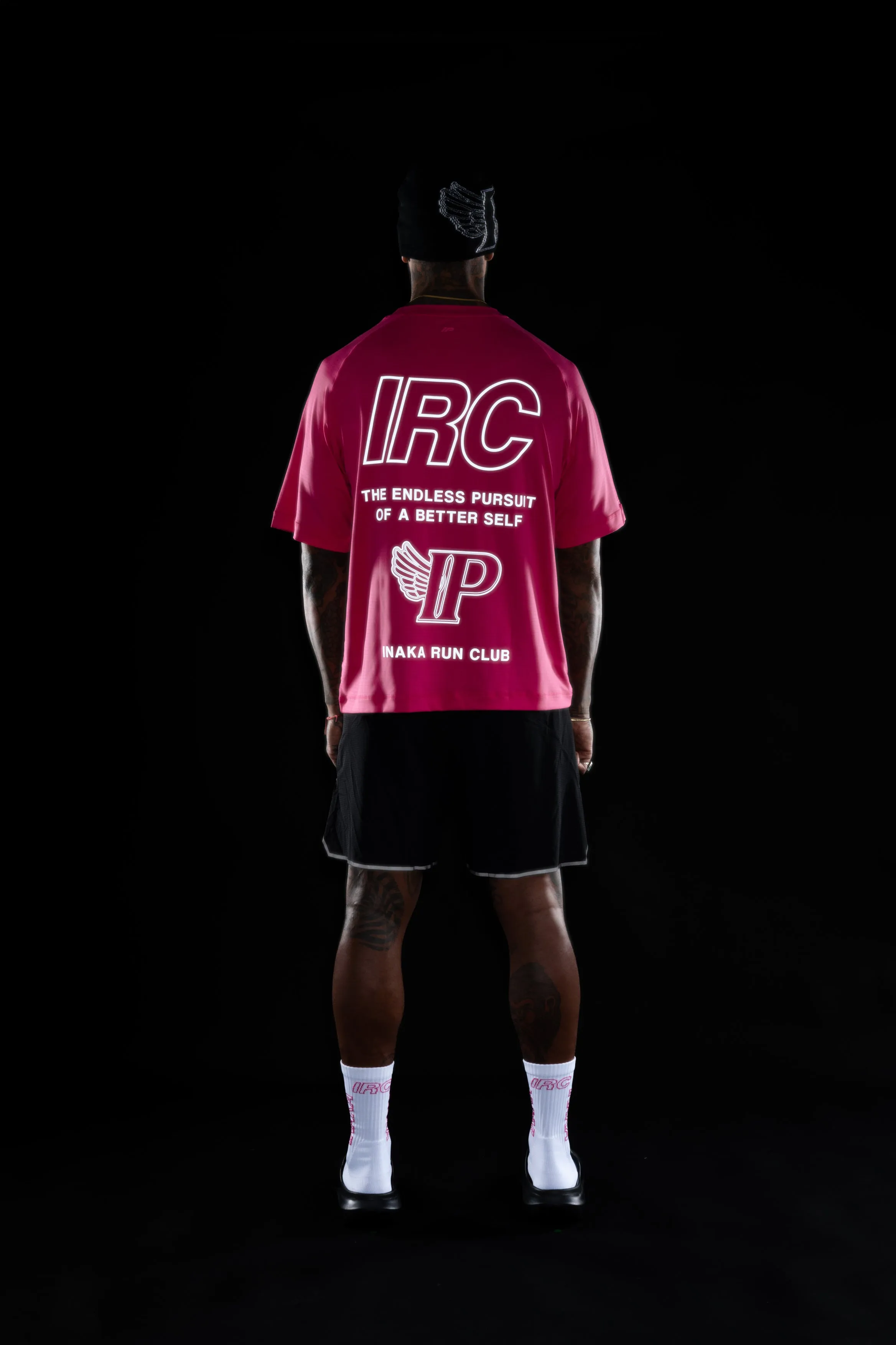 IRC TEAM TEE - ELECTRIC PINK