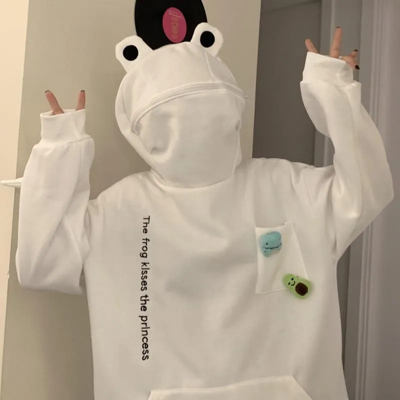 Kawaii Frog Hoodie