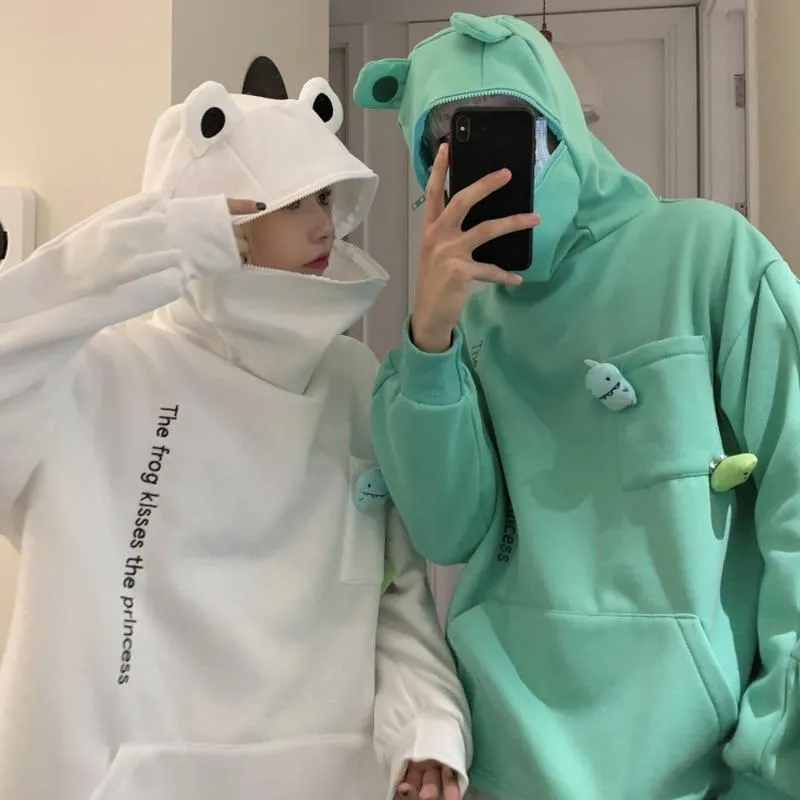Kawaii Frog Hoodie