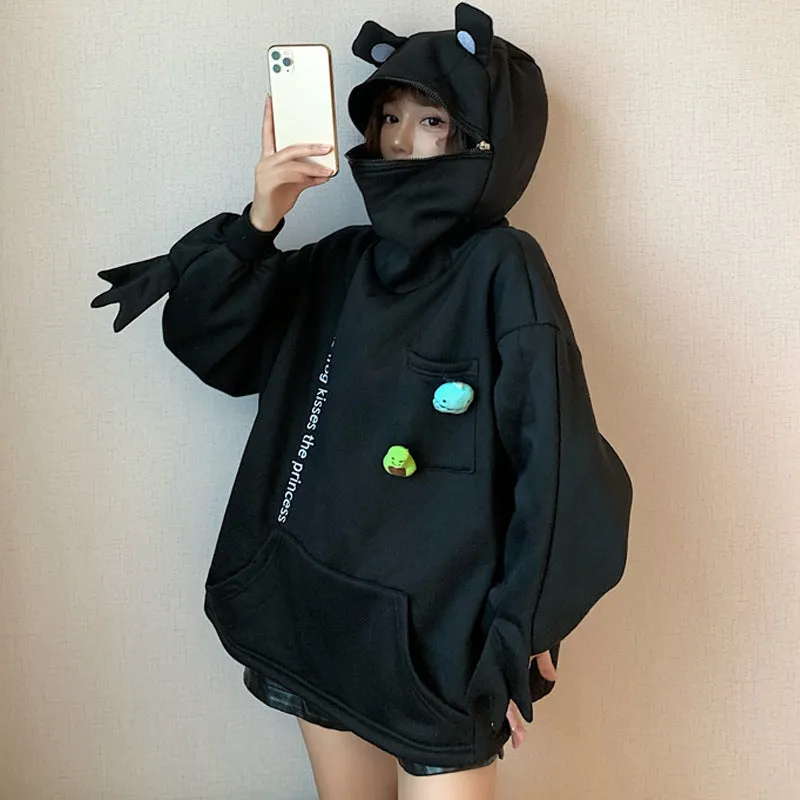 Kawaii Frog Hoodie