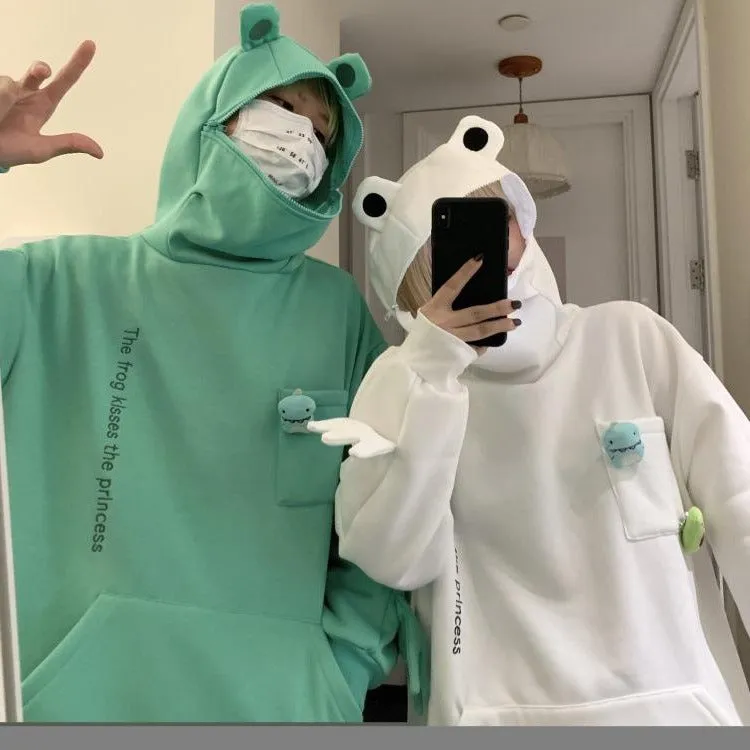 Kawaii Frog Hoodie