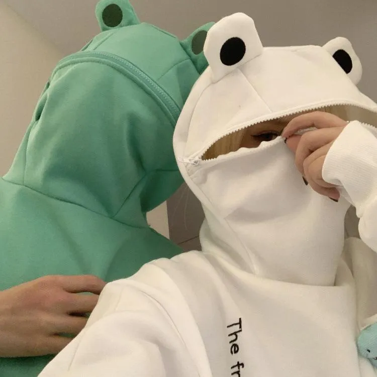 Kawaii Frog Hoodie