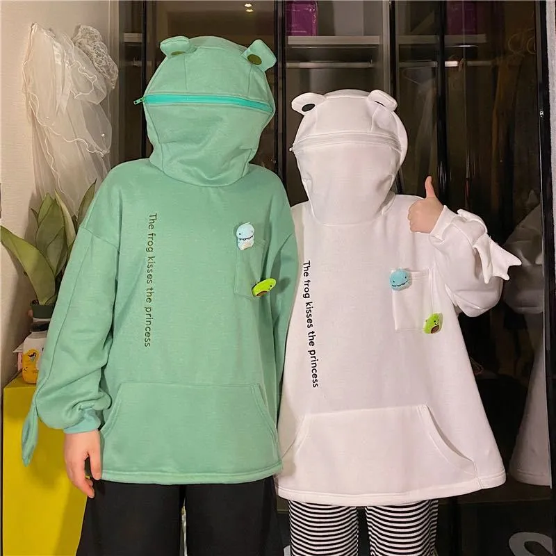 Kawaii Frog Hoodie