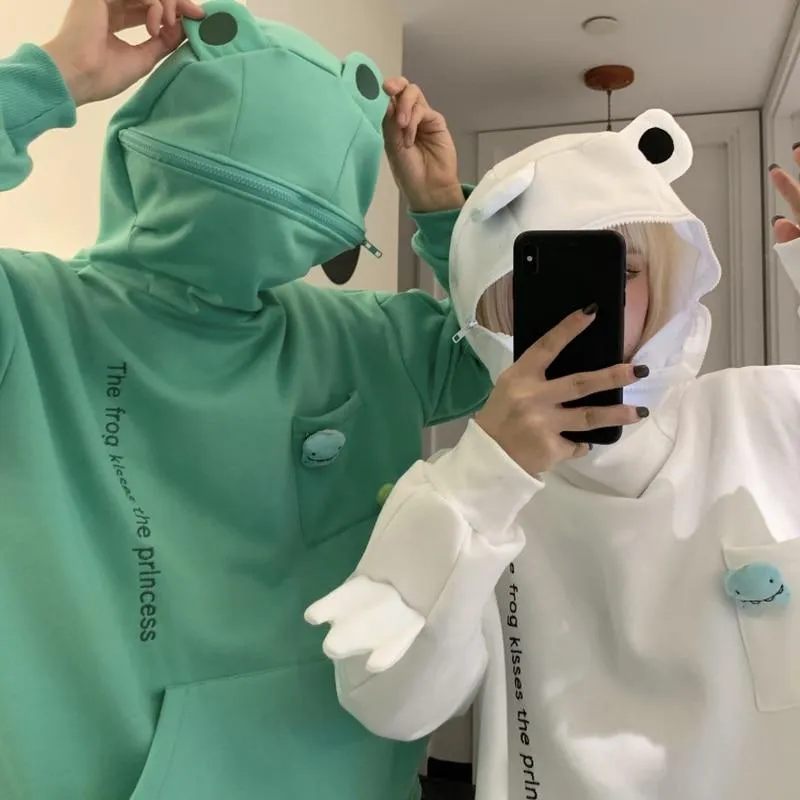 Kawaii Frog Hoodie