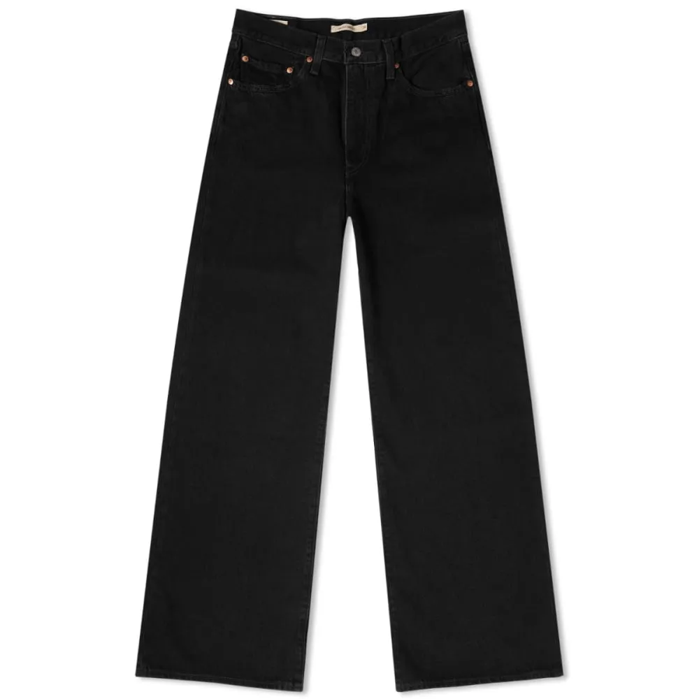 Levi's Ribcage Wide Leg Jeans H223, black