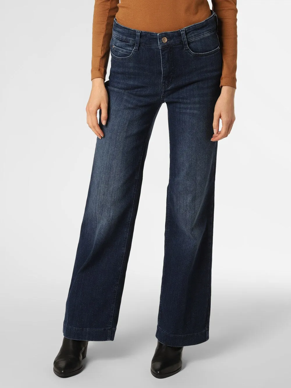 MAC Dream Wide Leg Jeans, Blue