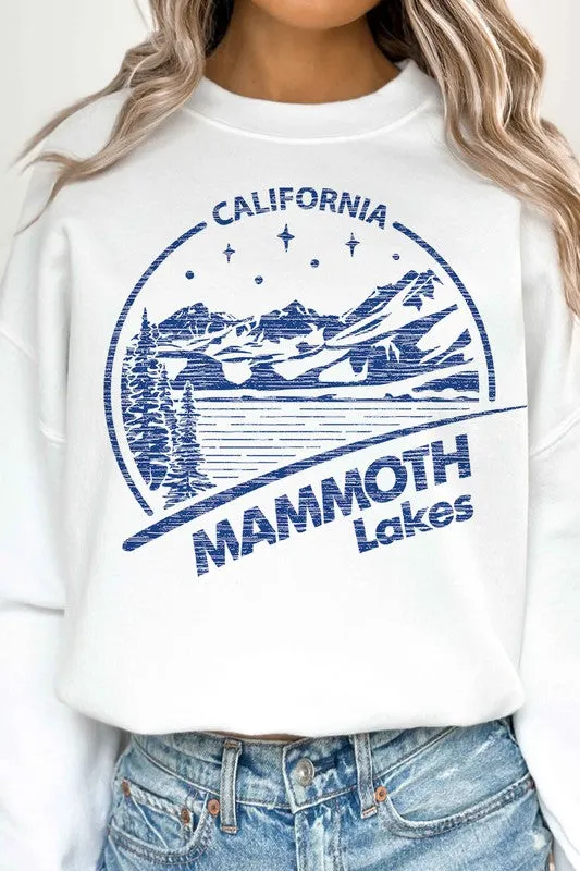 MAMMOTH LAKES CALIFORNIA OVERSIZED SWEATSHIRT