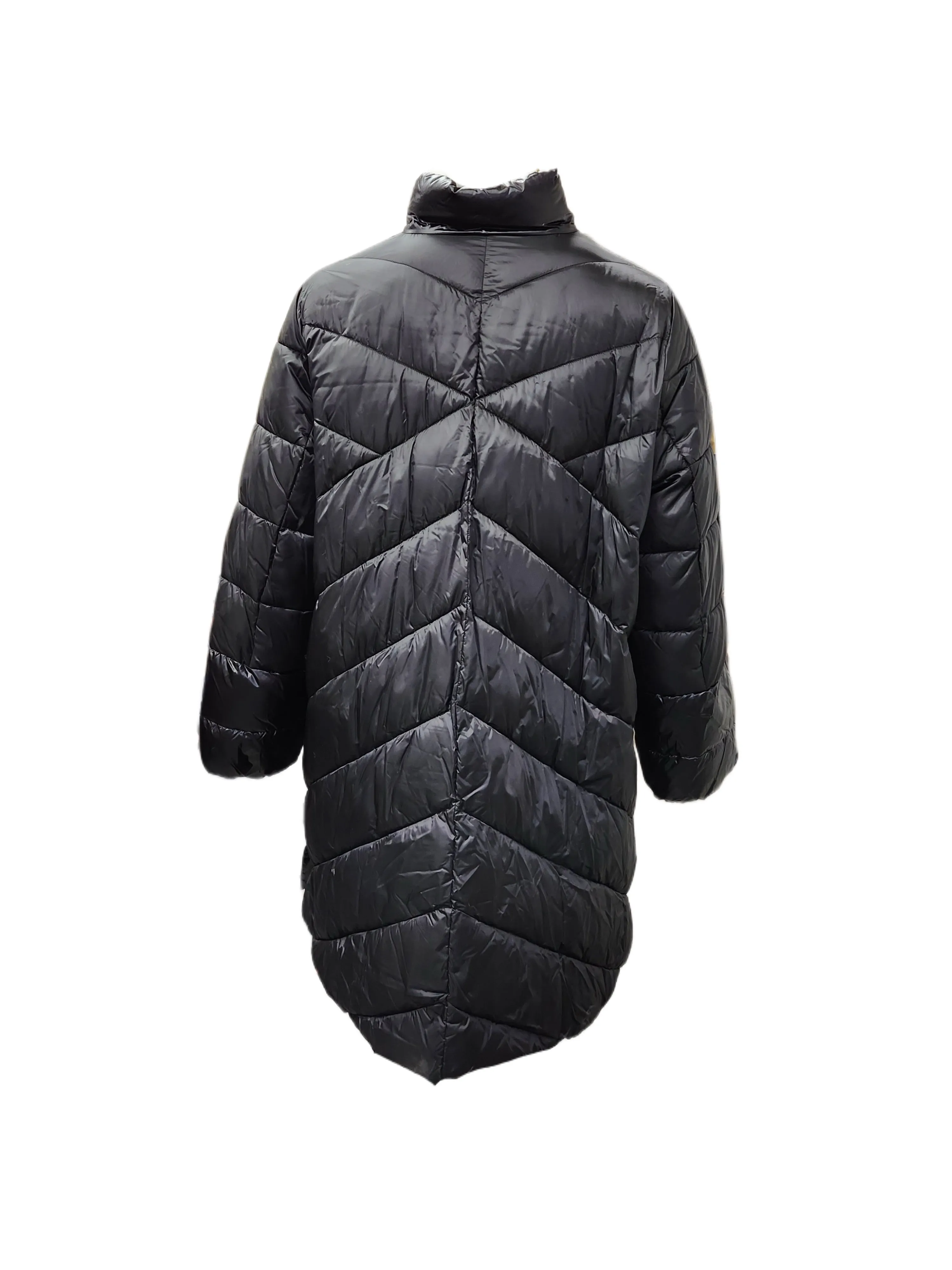 Marina Rinaldi Women's Blue Petalo Quilted Jacket NWT
