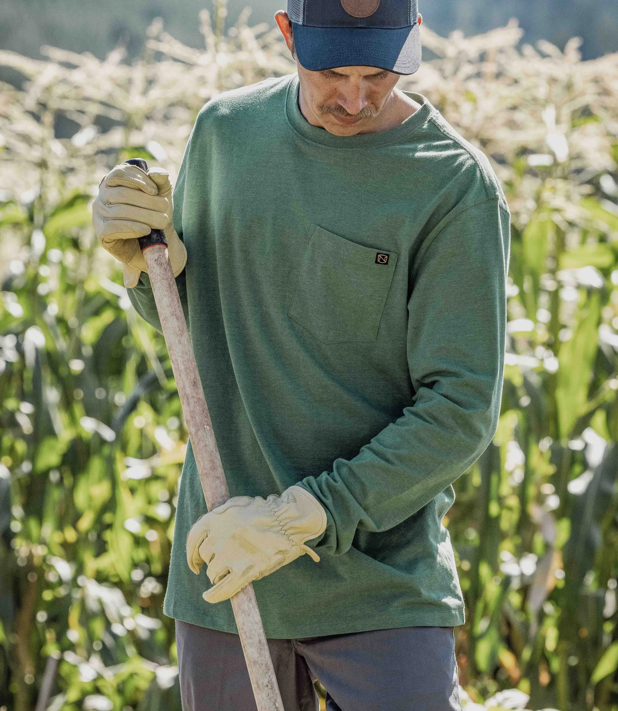 Men's The Best Dang™ Long Sleeve Pocket Tee ~ Group 2