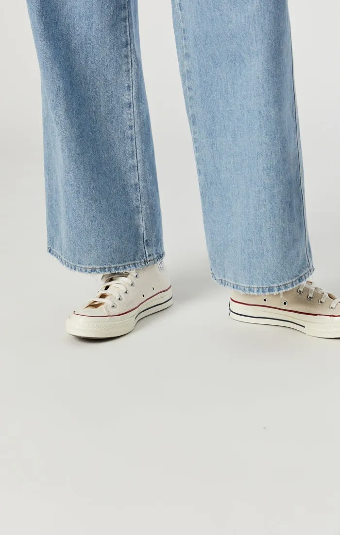 Miami Wide Leg Jeans | Light Organic Blue