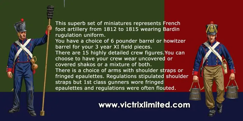 Napoleonic French Artillery 1812 to 1815 (Victrix VX0018)