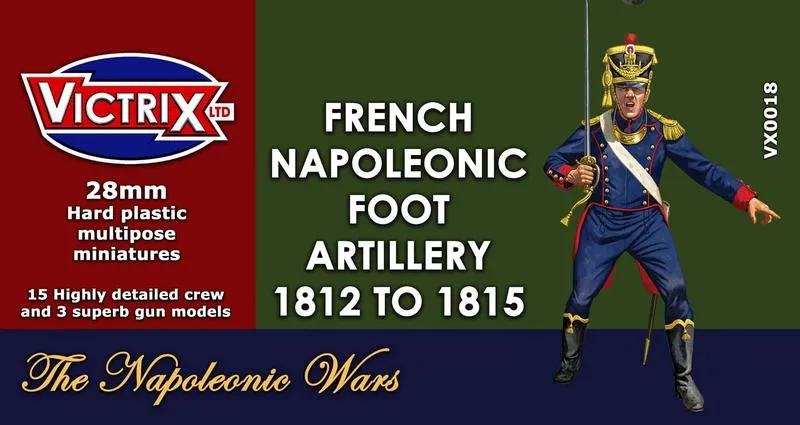 Napoleonic French Artillery 1812 to 1815 (Victrix VX0018)