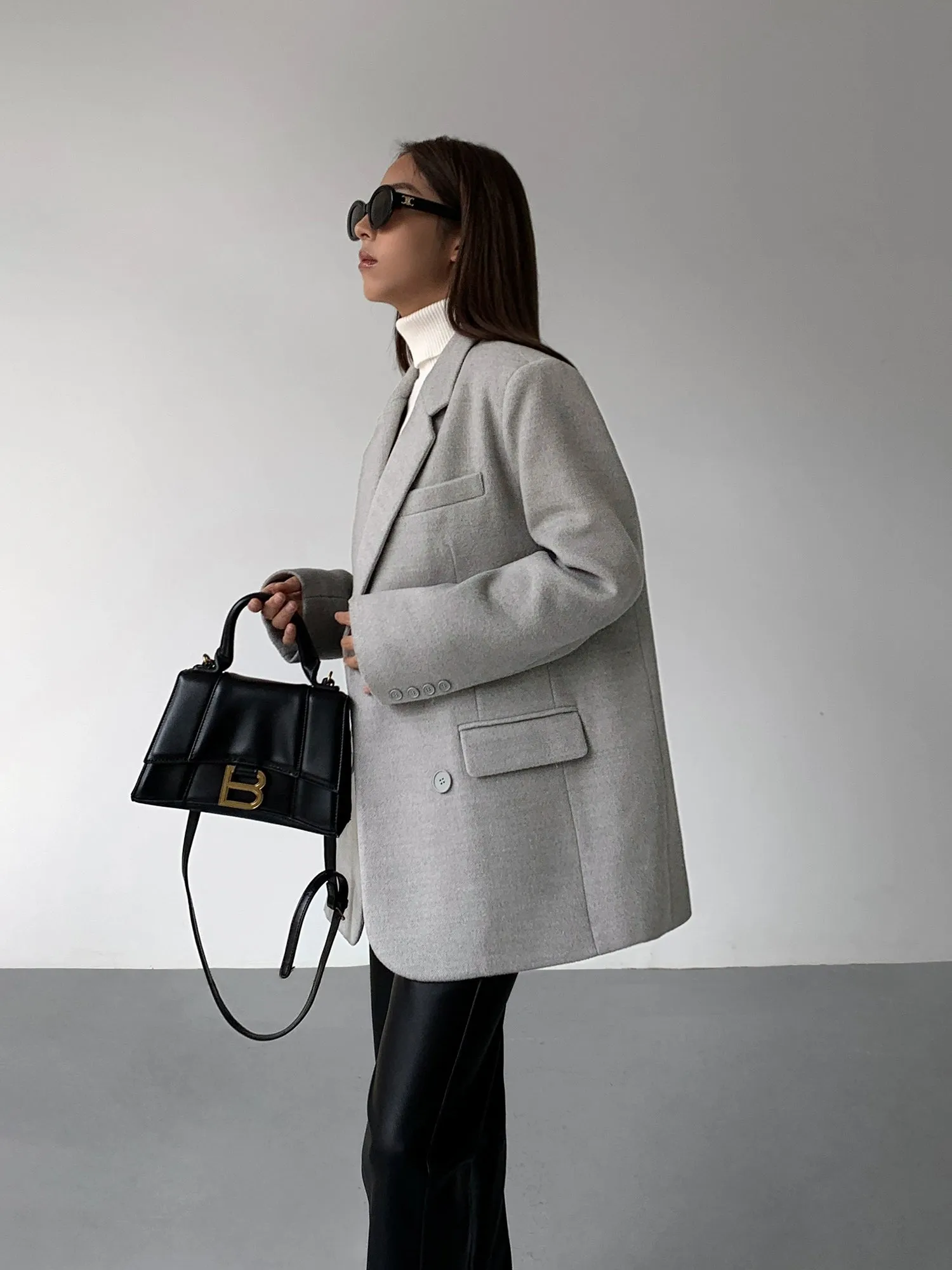 NEVA HU Cassandra Oversized Leisure Classic Suit Jacket