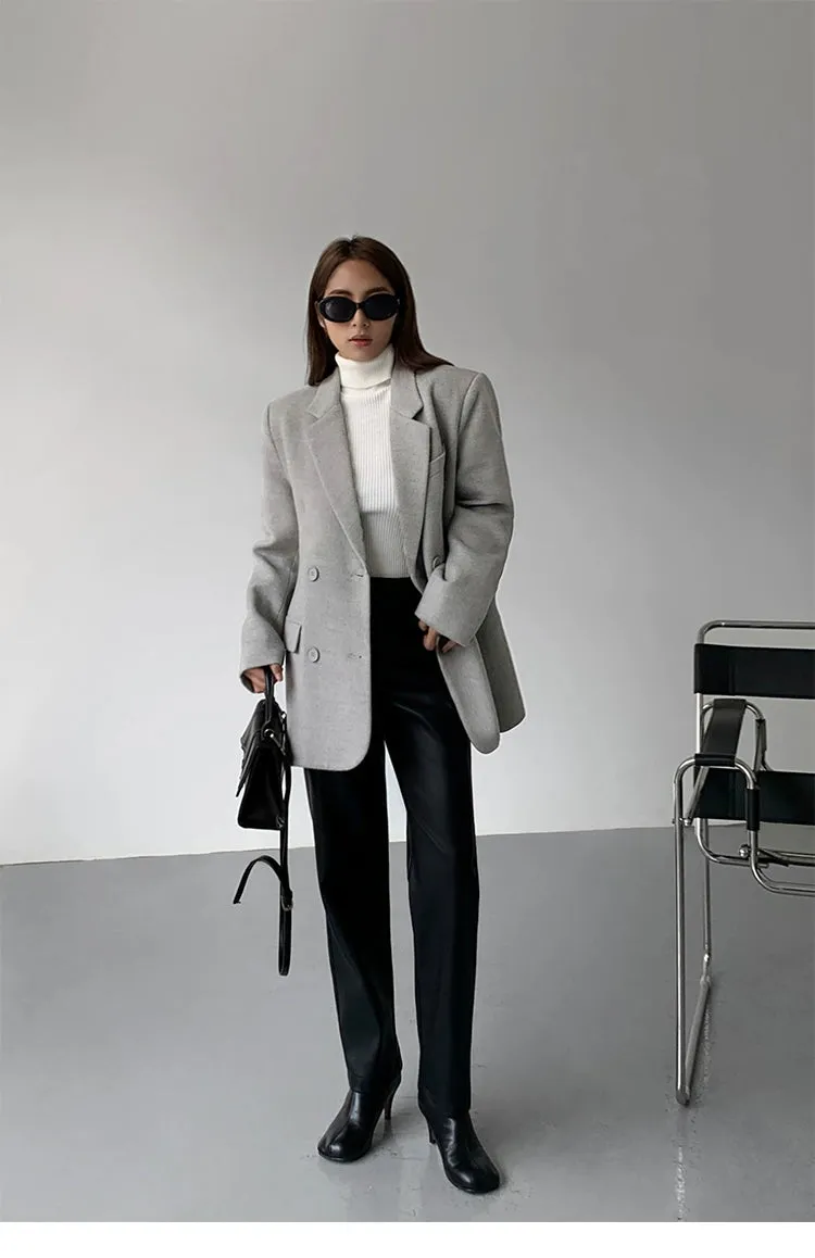 NEVA HU Cassandra Oversized Leisure Classic Suit Jacket