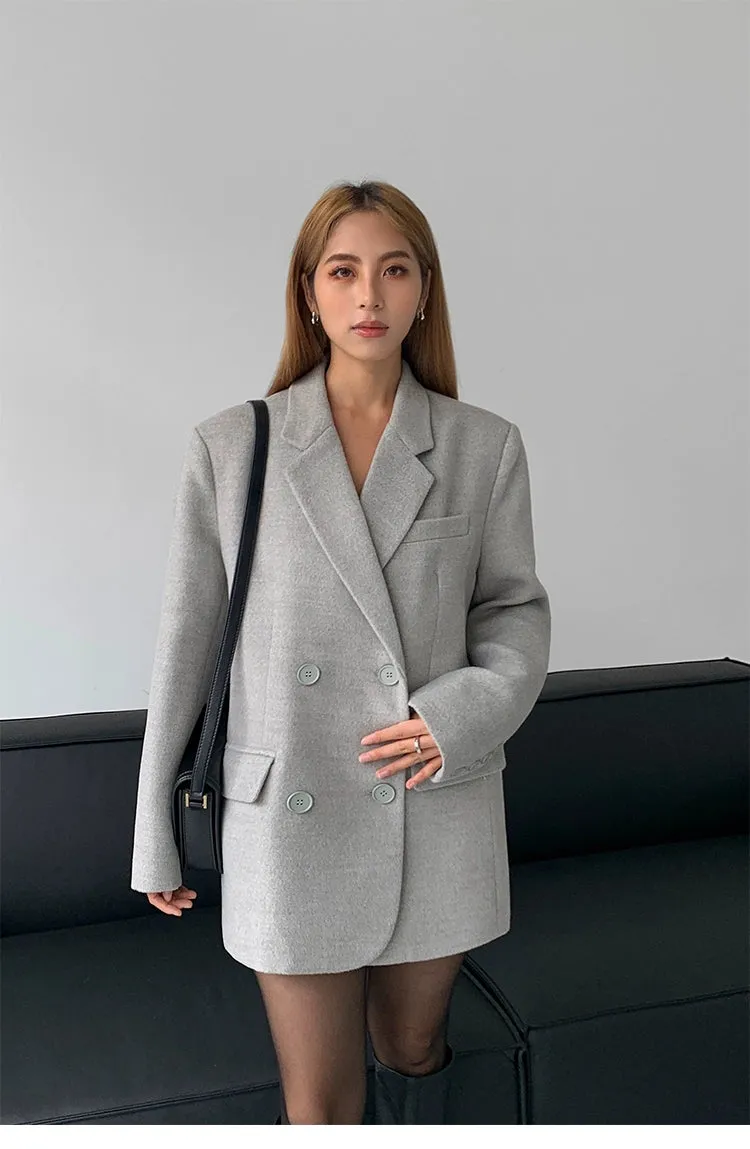 NEVA HU Cassandra Oversized Leisure Classic Suit Jacket