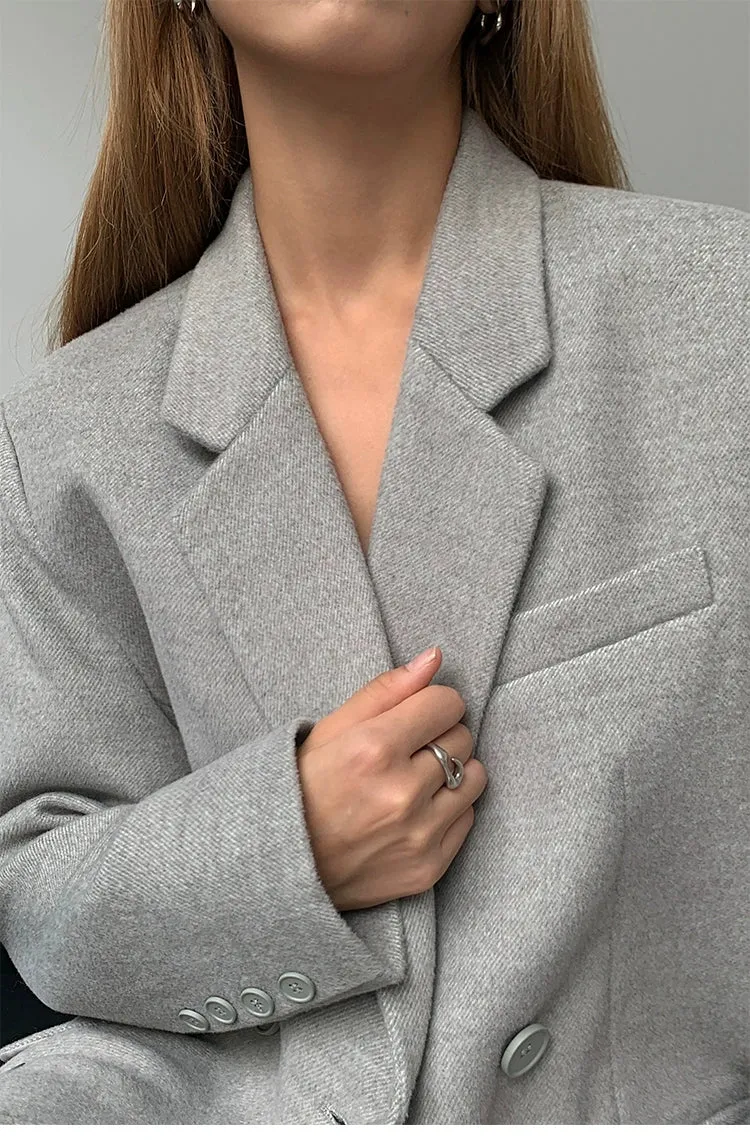 NEVA HU Cassandra Oversized Leisure Classic Suit Jacket