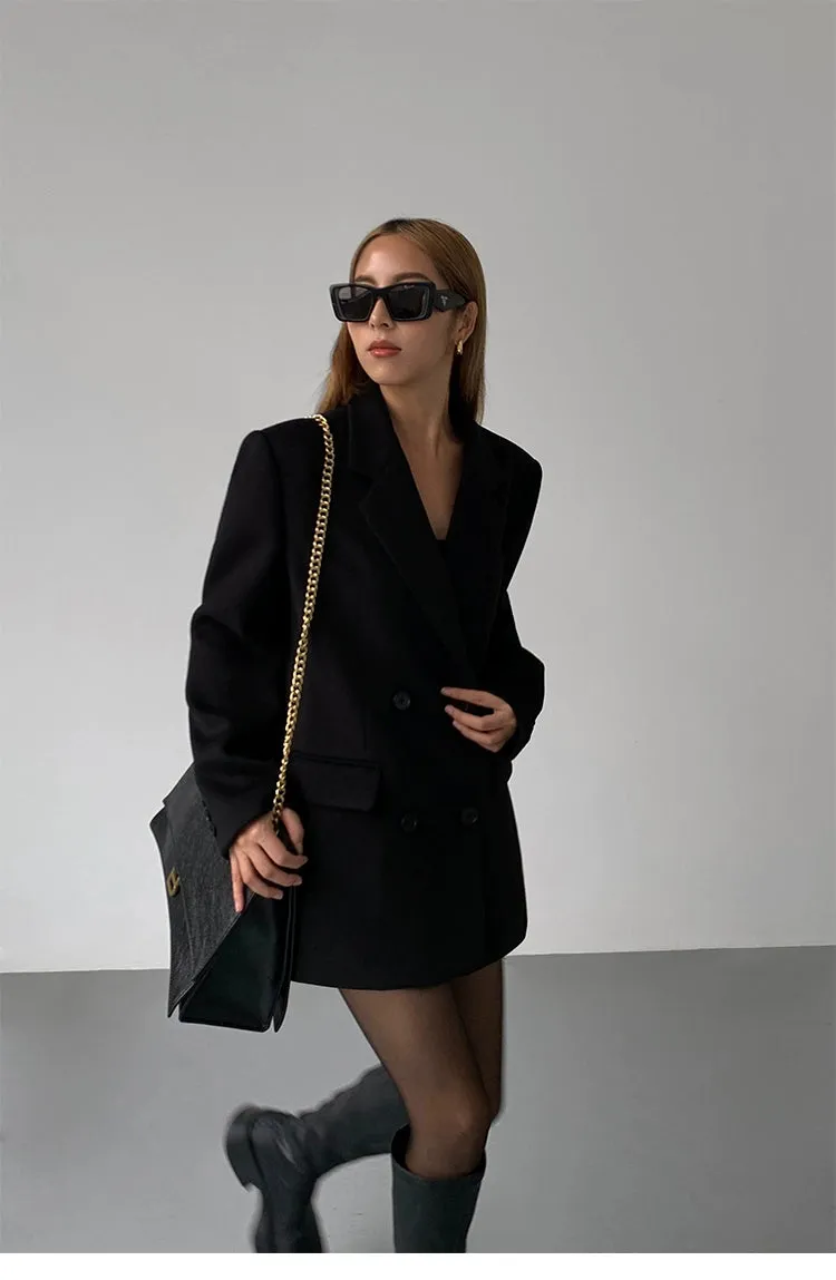NEVA HU Cassandra Oversized Leisure Classic Suit Jacket