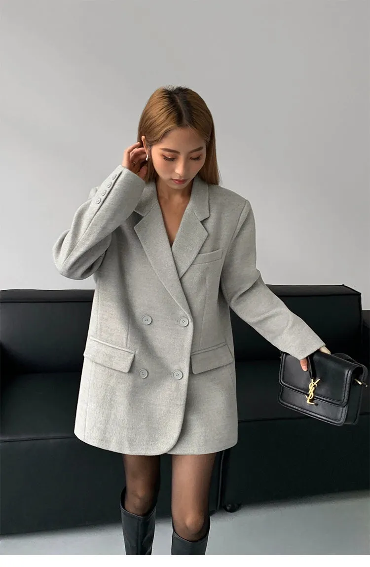 NEVA HU Cassandra Oversized Leisure Classic Suit Jacket