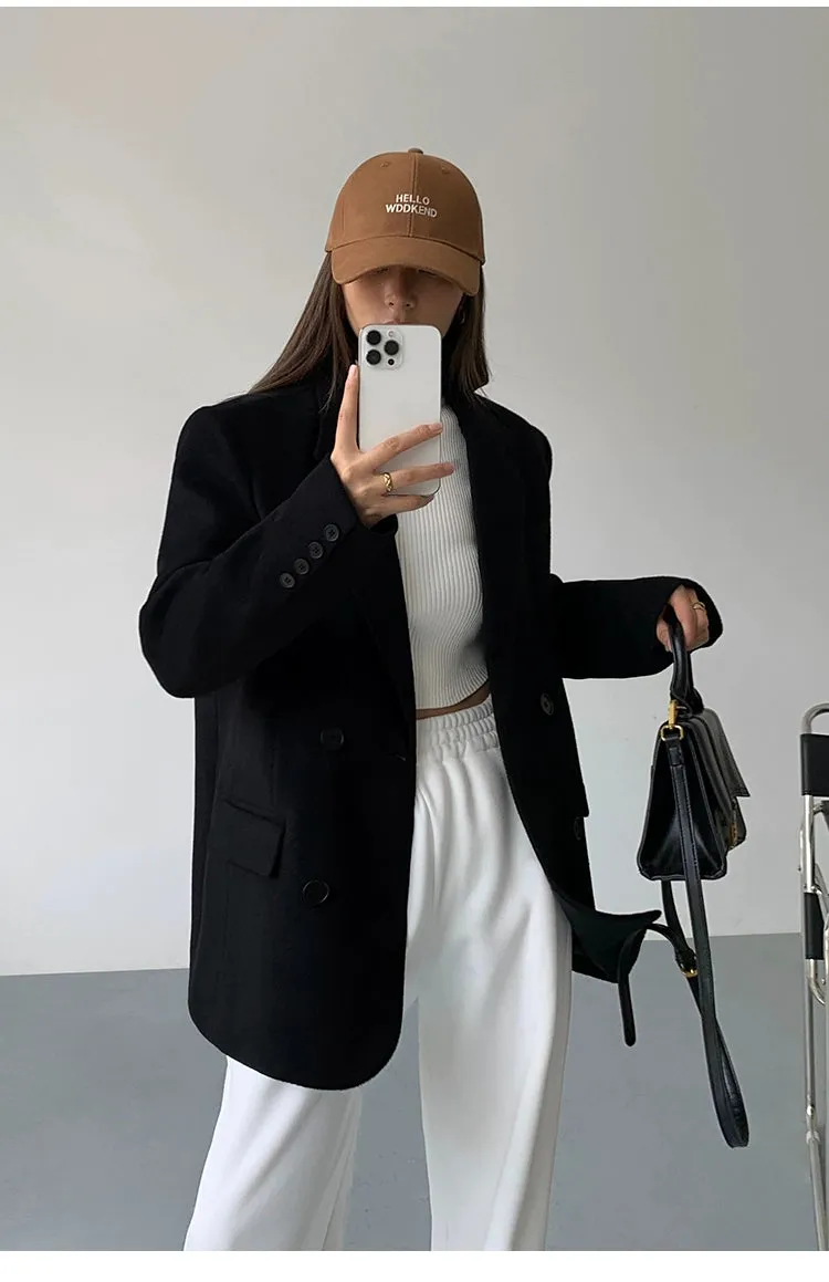 NEVA HU Cassandra Oversized Leisure Classic Suit Jacket