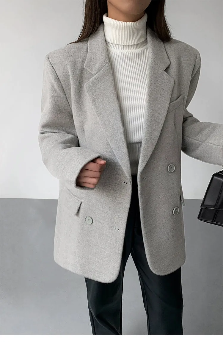 NEVA HU Cassandra Oversized Leisure Classic Suit Jacket