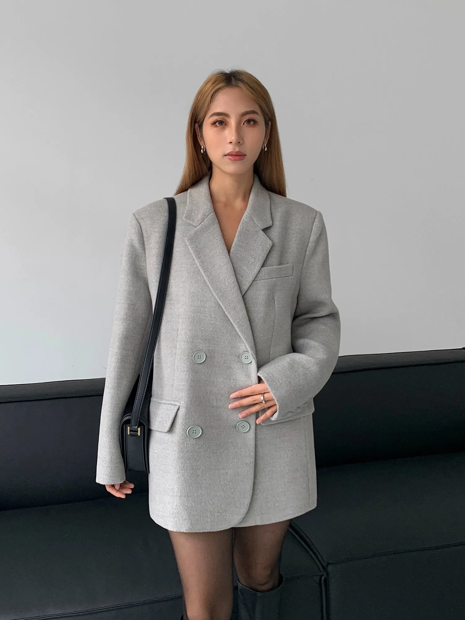 NEVA HU Cassandra Oversized Leisure Classic Suit Jacket