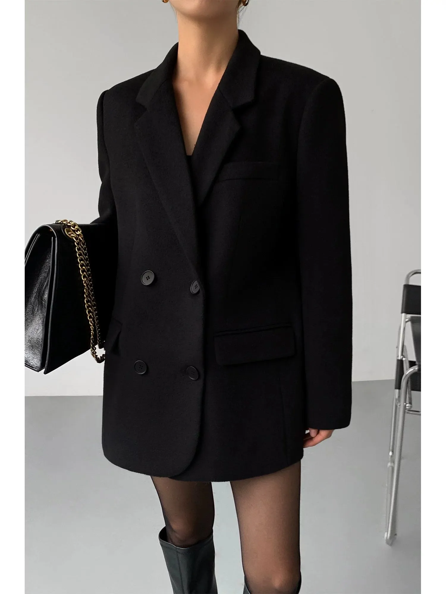 NEVA HU Cassandra Oversized Leisure Classic Suit Jacket