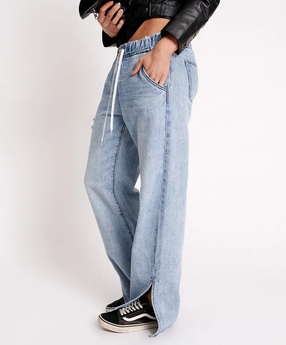 One Teaspoon Salty Dog Roadhouse Wide Leg Jean