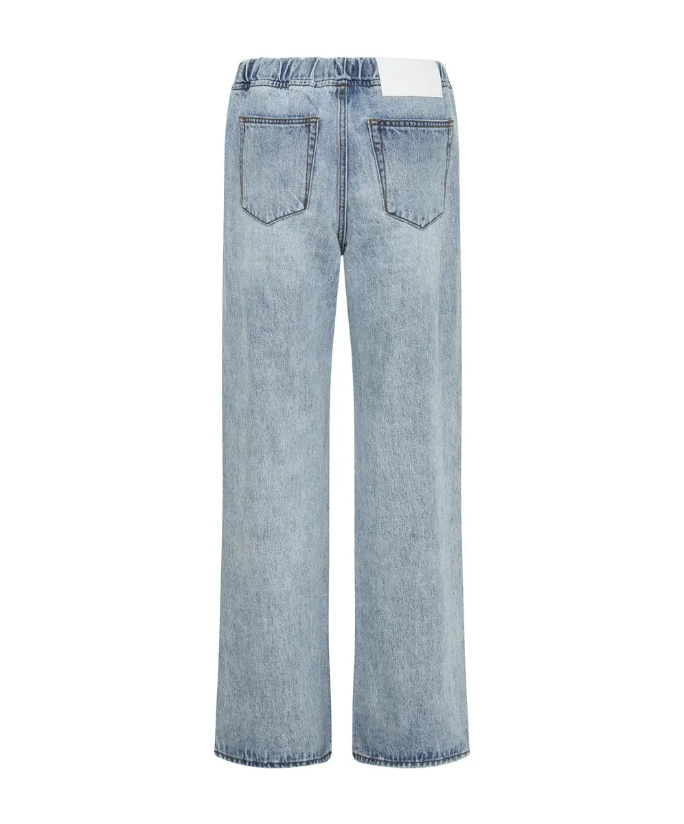 One Teaspoon Salty Dog Roadhouse Wide Leg Jean