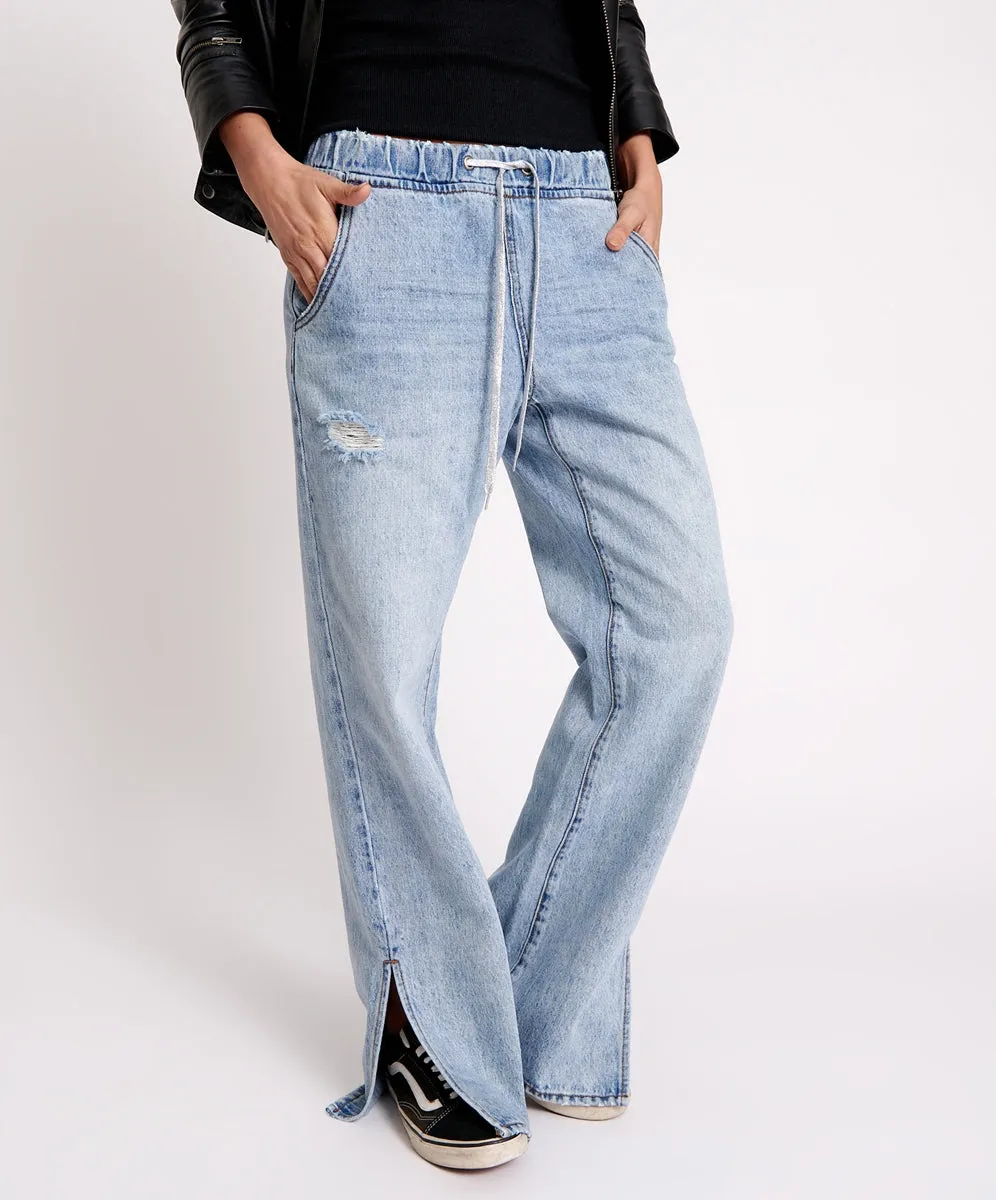 One Teaspoon Salty Dog Roadhouse Wide Leg Jean