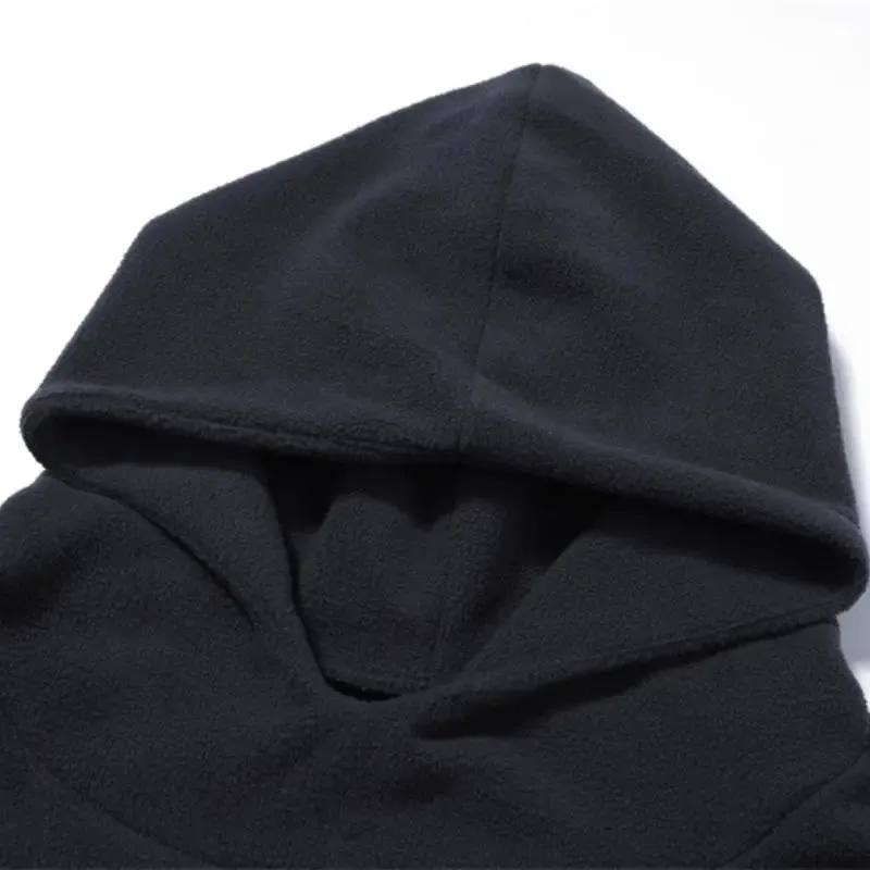Oversized Washed Fleece Hoodie