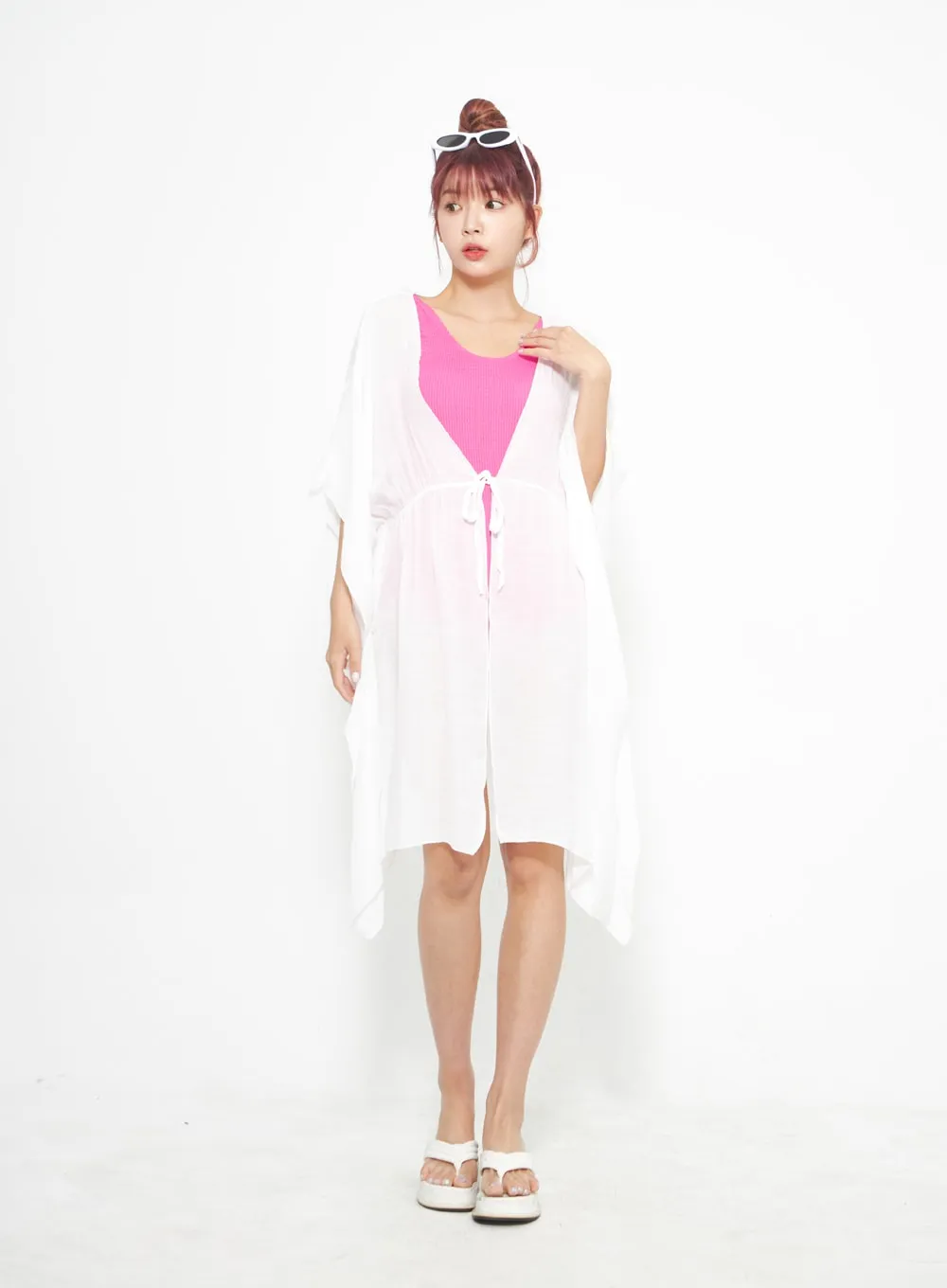 Ribbed Knit Swimsuit IA313