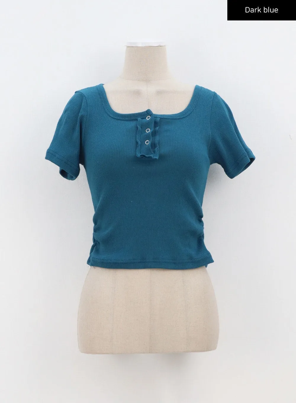 Ribbed Knit Tee BA320