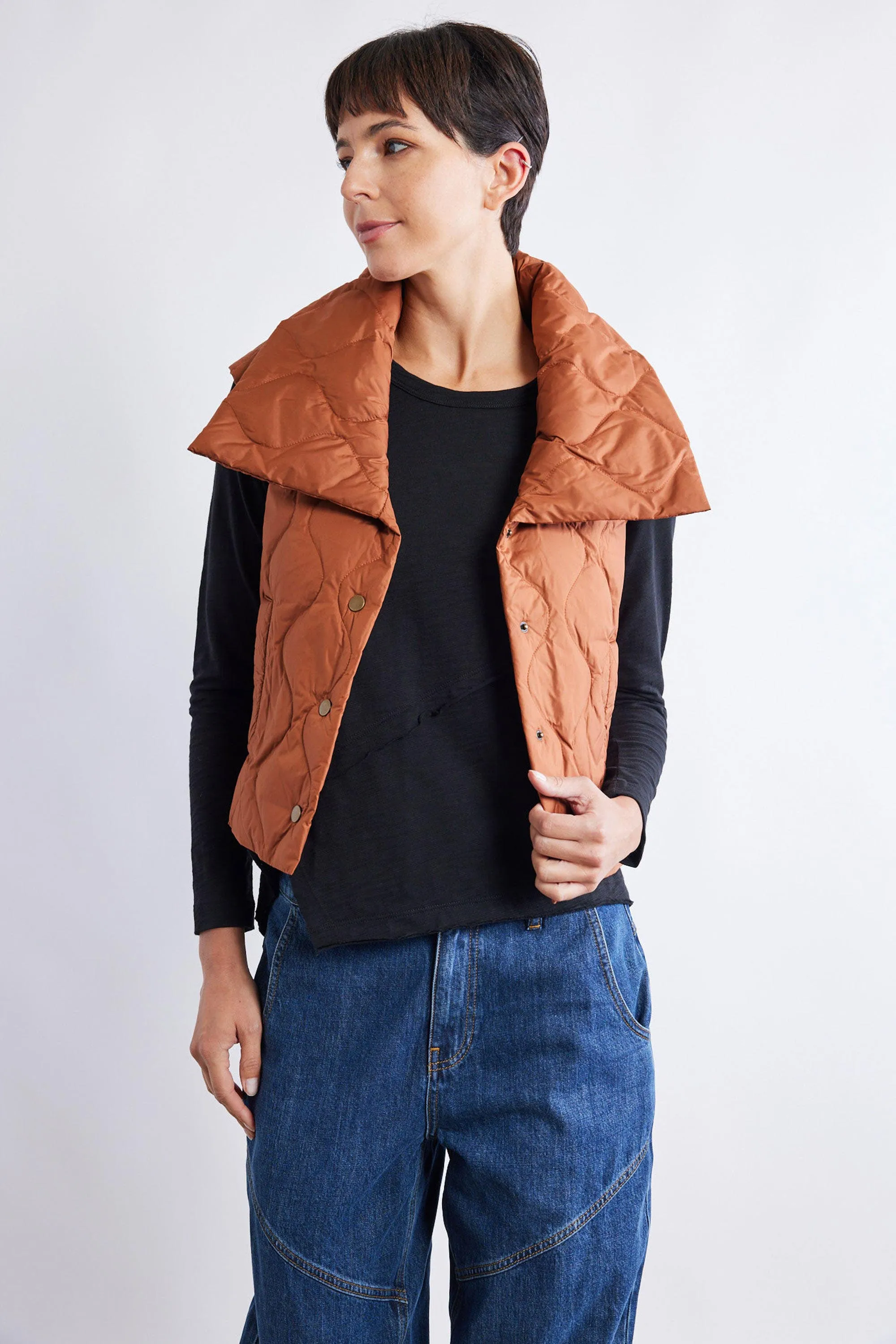 Summit Quilted Down Vest
