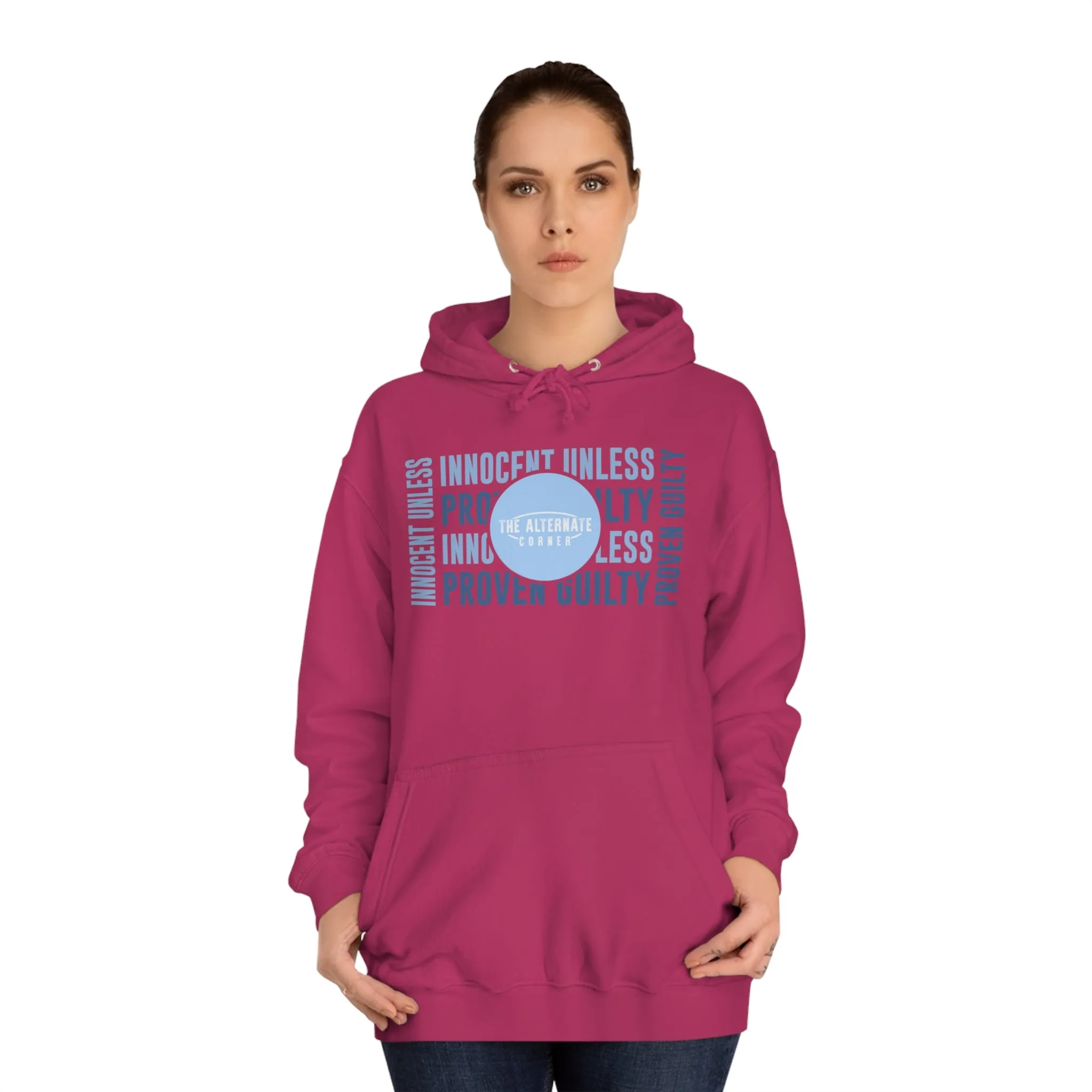 United Kingdom, Ireland and Europe customers Only - Delivery included in Price - Unisex College Hoodie